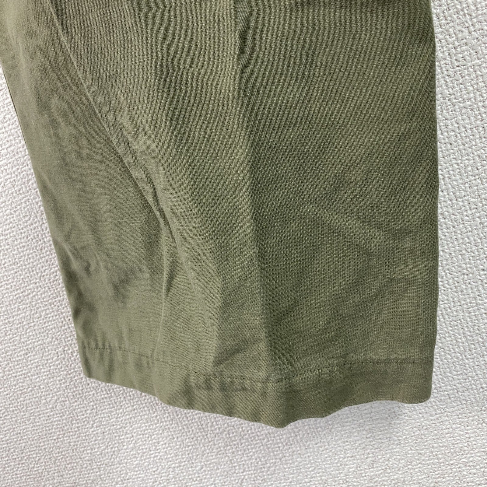 TONGS　トングス　U.S.ARMY　ミリタリーモンキーパンツ　ジップフライ　カーキグリーン