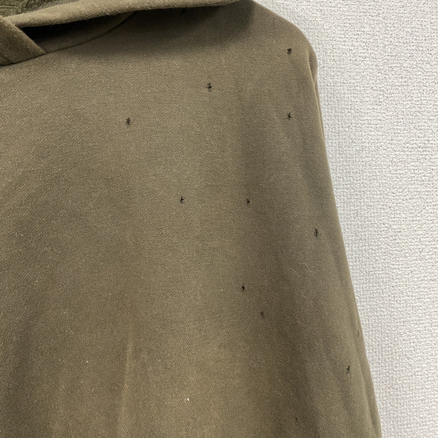 STAMPD　スタンプド　Draped Hoodie　スウェットパーカー/フーディー　カーキ