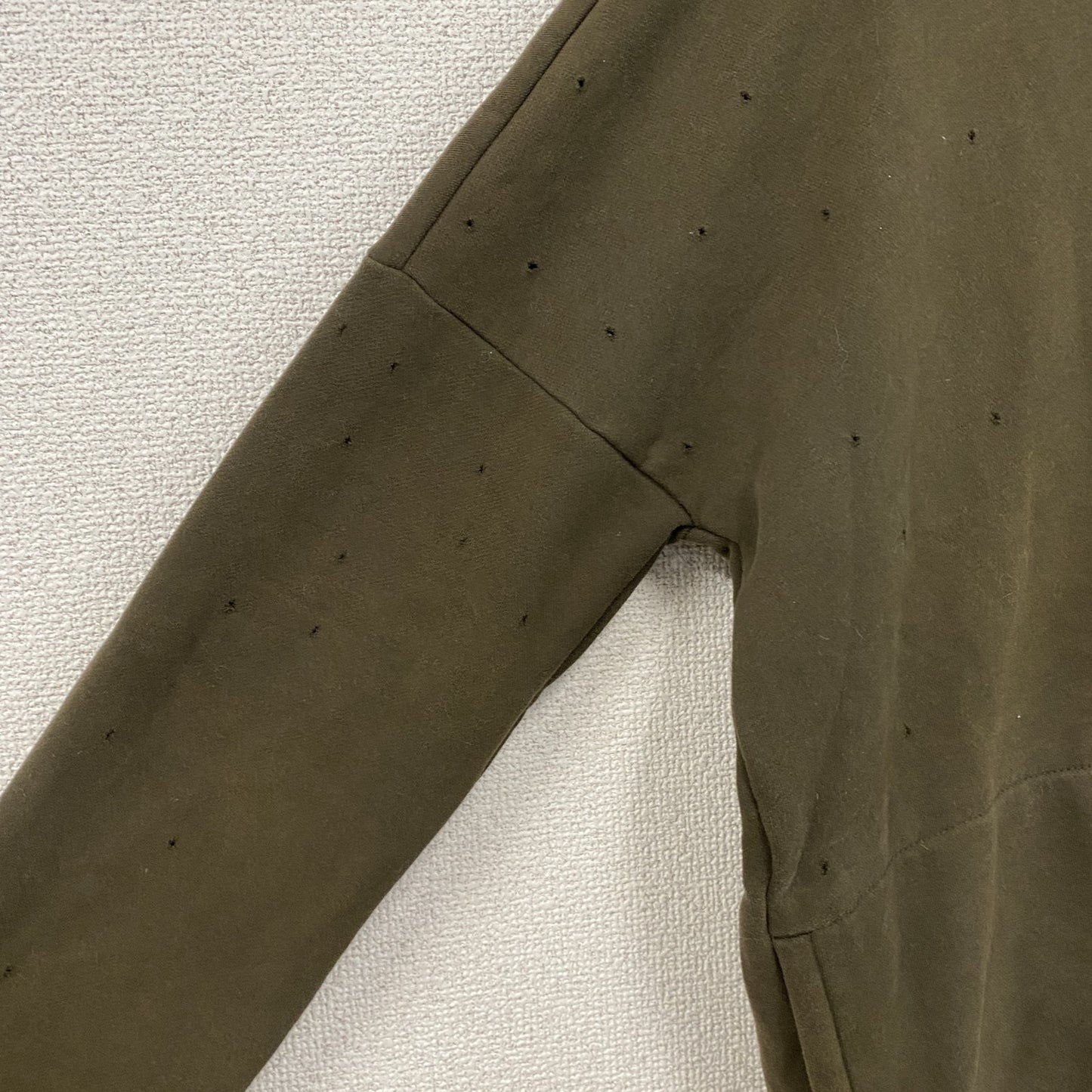 STAMPD　スタンプド　Draped Hoodie　スウェットパーカー/フーディー　カーキ