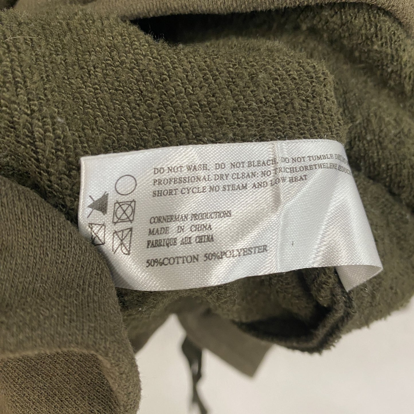 STAMPD　スタンプド　Draped Hoodie　スウェットパーカー/フーディー　カーキ