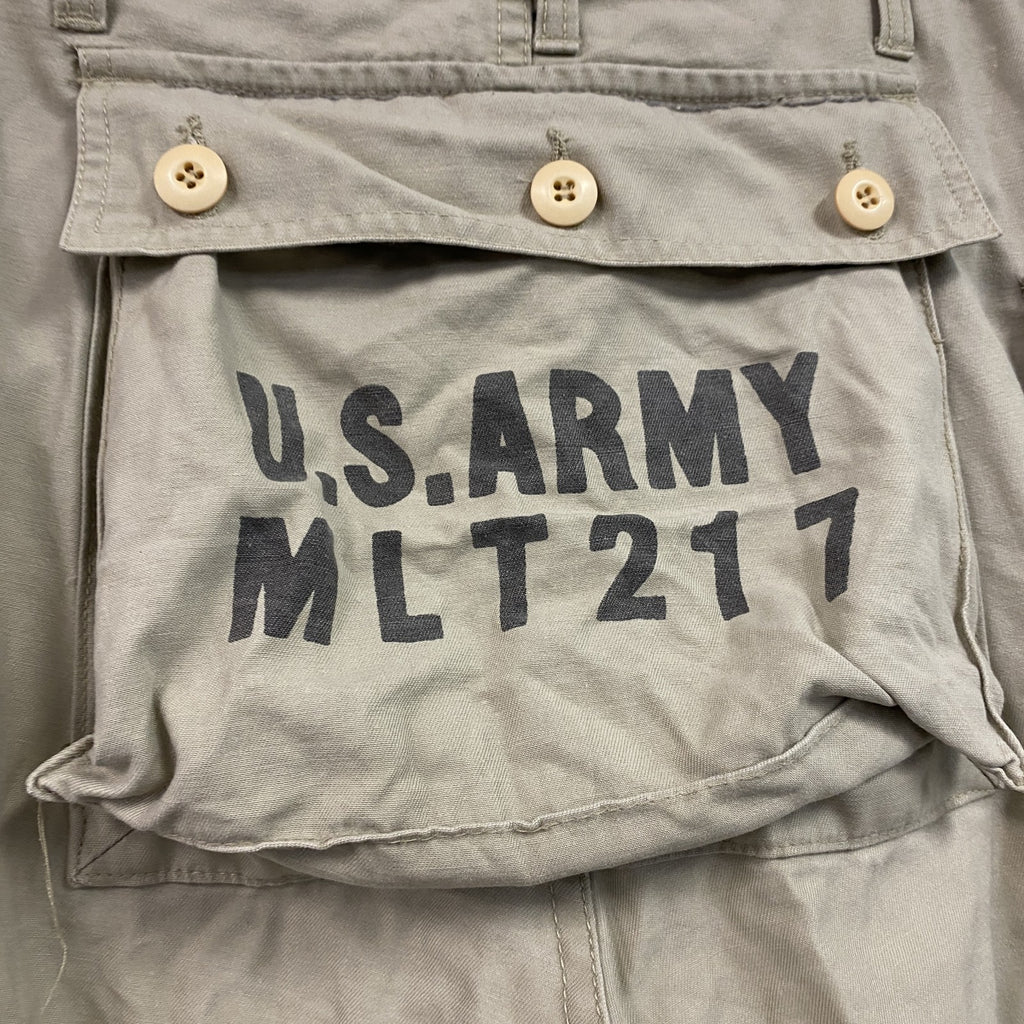 TONGS　トングス　U.S.ARMY　ミリタリーモンキーパンツ　ジップフライ　ベージュ