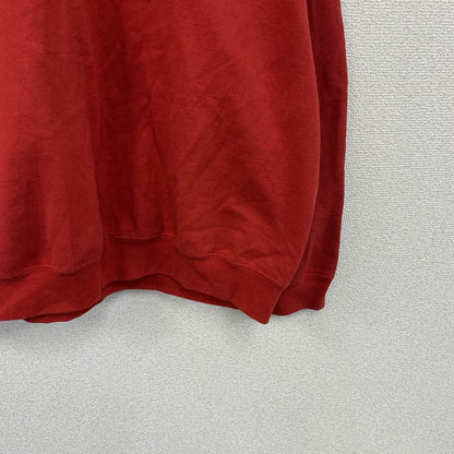 CROSBY COUGARS　スウェット/トレーナー　2連プリント　カレッジタイプ　赤　レッド　