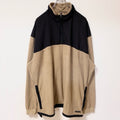 古着 used　NIKE GOLF ナイキゴルフ　長袖ハーフジップフリースジャケット　プルオーバー　ビックシルエット　XXLサイズ
