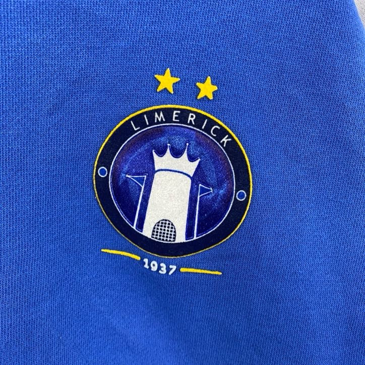 UMBRO　アンブロ　スウェット/トレーナー　刺繡ロゴ　ワンポイント　青　ブルー　2XLサイズ