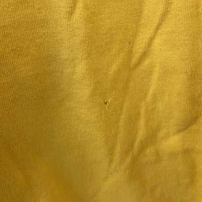 古着 used　YAZBEK　半袖刺デザインTシャツ　ビッグT　Cozumel　メキシコ　クルーネック　黄色　2XLサイズ