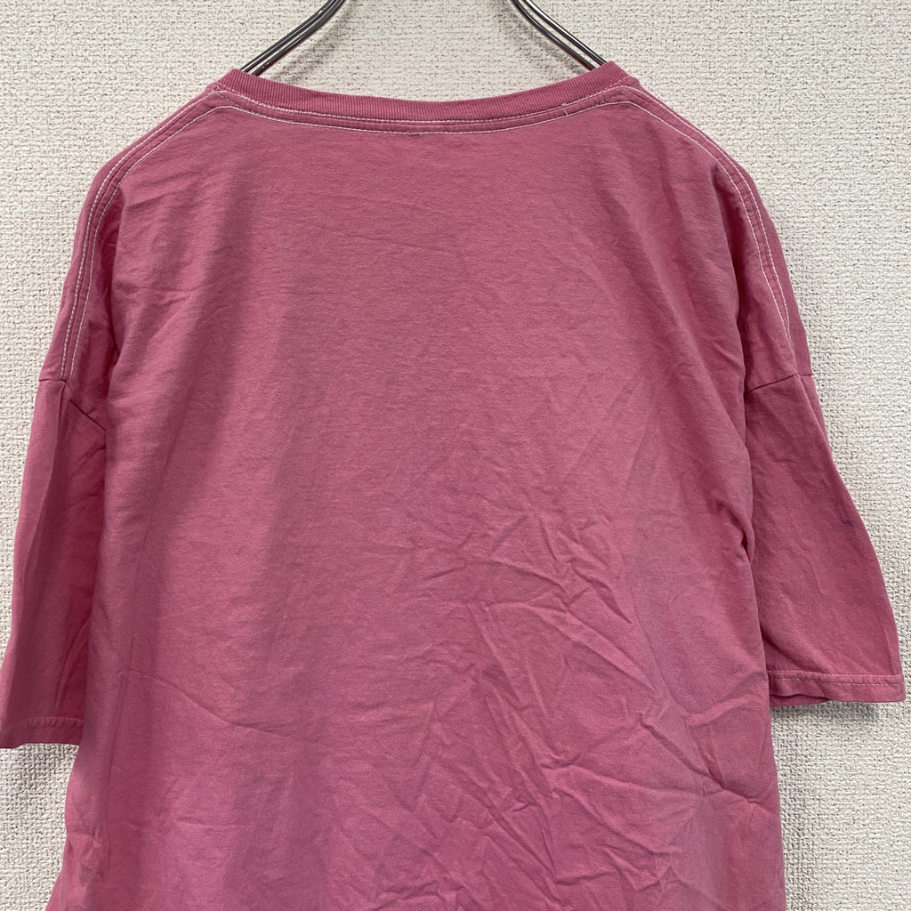 nickelodeon　ニコロデオン　半袖キャラクタープリントTシャツ　キャラクターT　アニメT　ピンク　XLサイズ