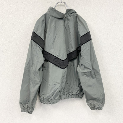 米軍　U.S.ARMY　トレーニングジャケット　フルジップジャケット　灰色　グレー　Mサイズ