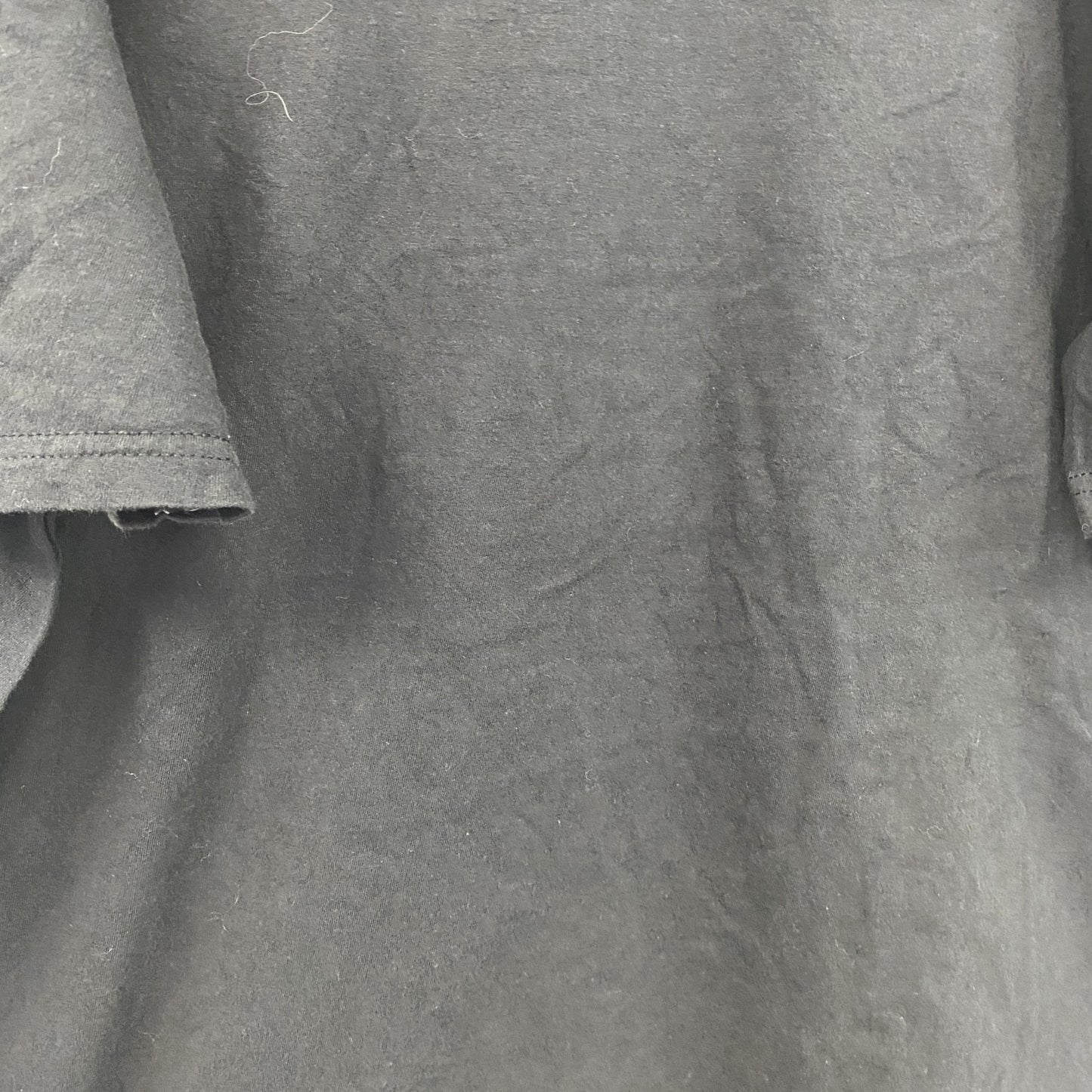 10Fitness　半袖プリント企業Tシャツ　ジムT　デカロゴ　クルーネック　黒　ブラック