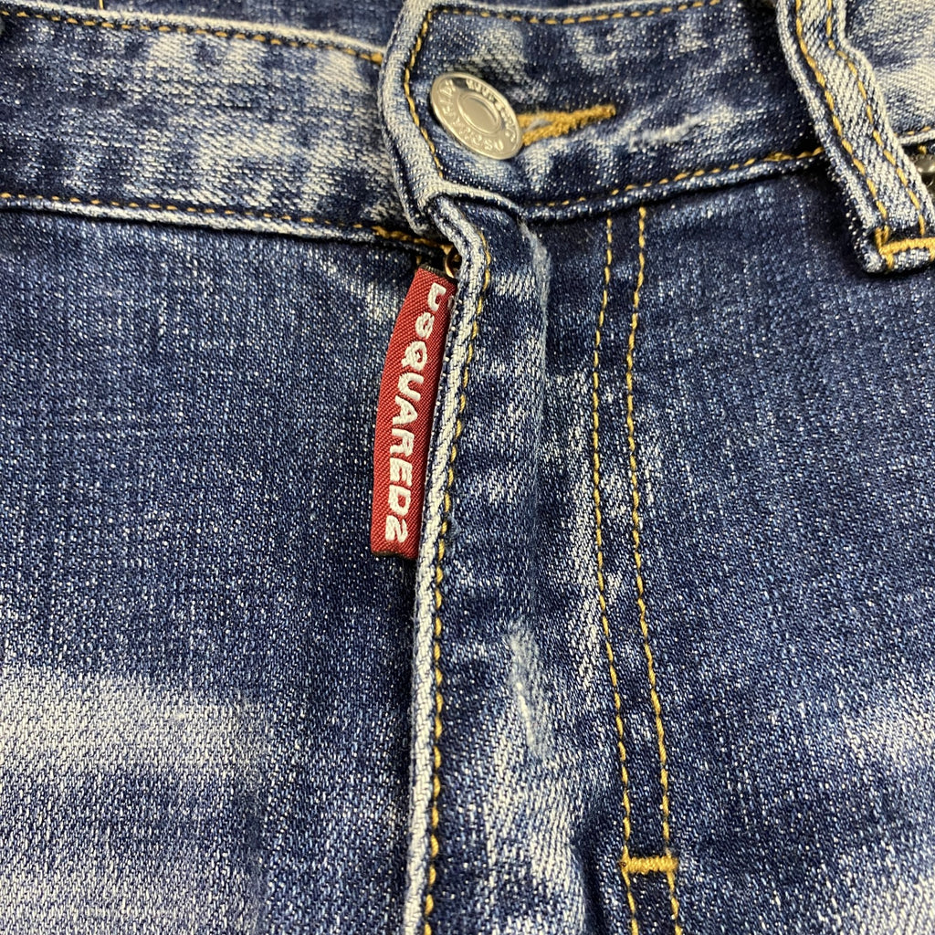 DSQUARED2　ディースクエアード　スケータージーン　デニムパンツ/ジーンズ　ジップフライ　インディゴ　W30サイズ