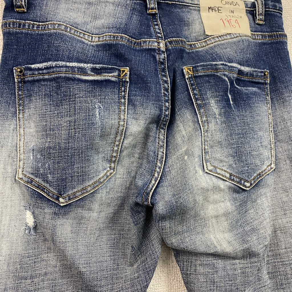 DSQUARED2　ディースクエアード　スケータージーン　デニムパンツ/ジーンズ　ジップフライ　インディゴ　W30サイズ