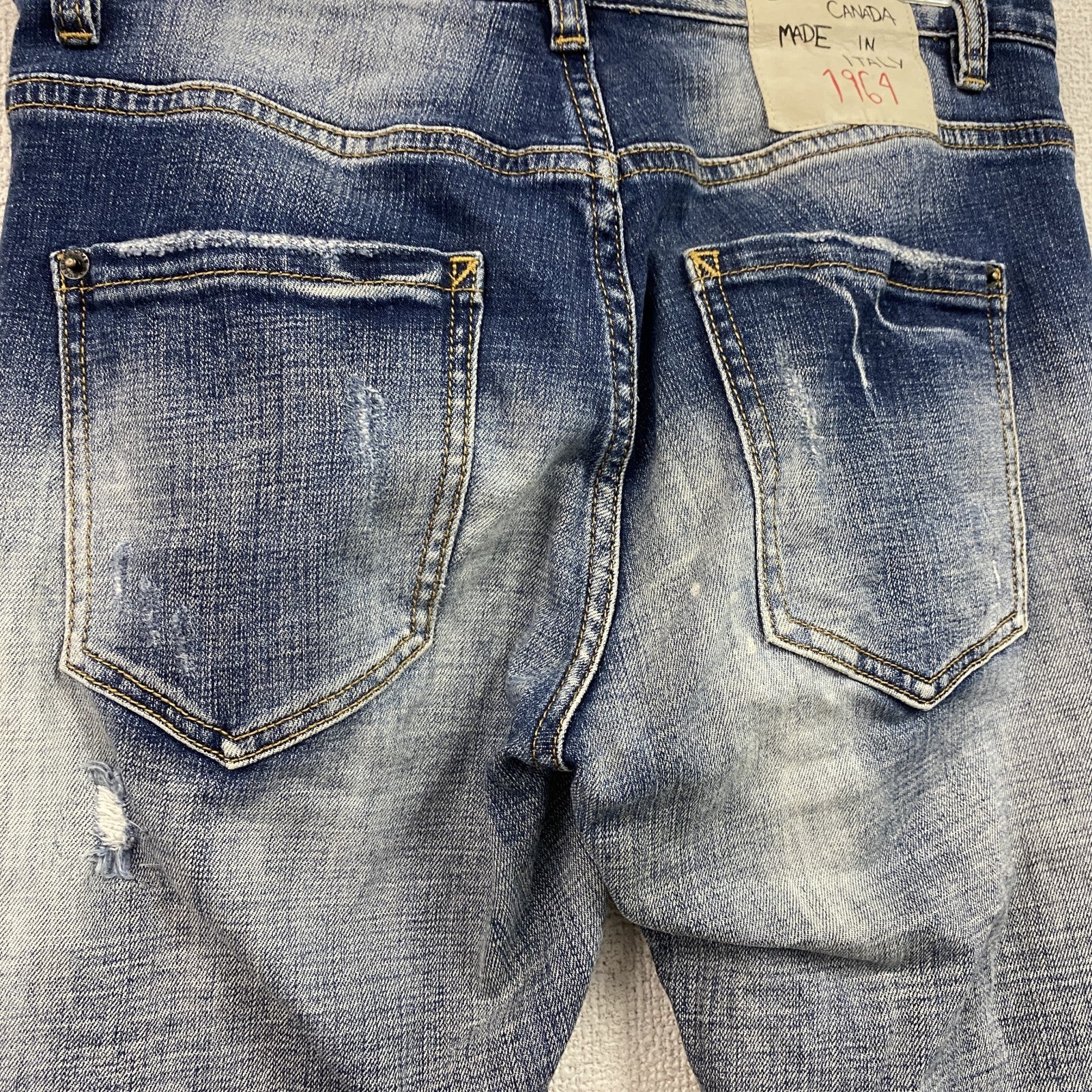 DSQUARED2　ディースクエアード　スケータージーン　デニムパンツ/ジーンズ　ジップフライ　インディゴ　W30サイズ