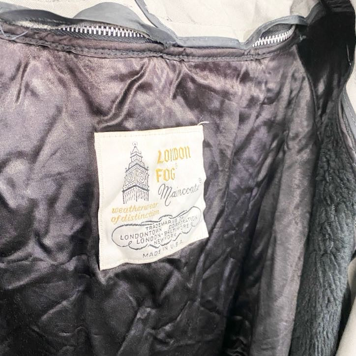 LONDON FOG　ロンドンフォグ　ダブルトレンチコート　カーキ　46サイズ