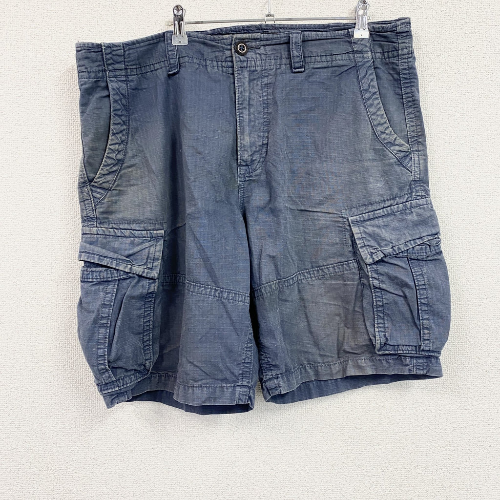 American Eagle　アメリカンイーグル　ハーフカーゴパンツ/ショートパンツ　ジップフライ　紺　ネイビー　36サイズ