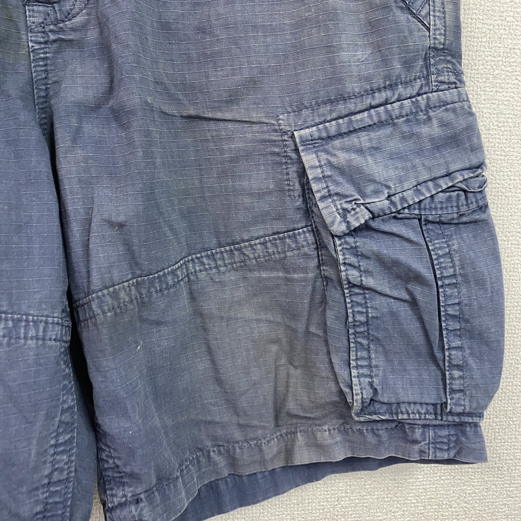 American Eagle　アメリカンイーグル　ハーフカーゴパンツ/ショートパンツ　ジップフライ　紺　ネイビー　36サイズ