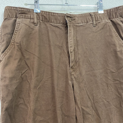 Levi’s　リーバイス　ワークパンツ　チノパン　ジップフライ　茶色　ブラウン　Lサイズ