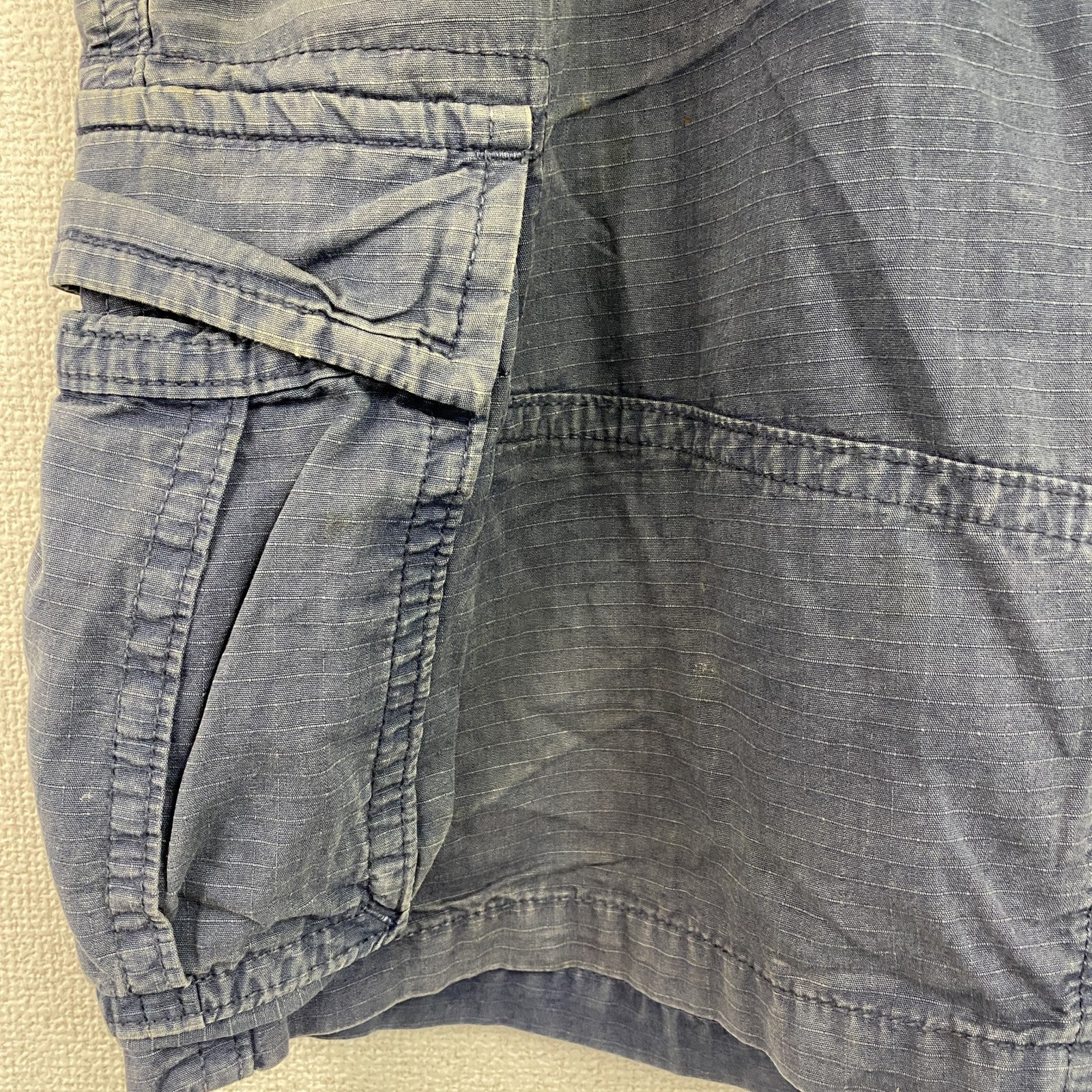 American Eagle　アメリカンイーグル　ハーフカーゴパンツ/ショートパンツ　ジップフライ　紺　ネイビー　36サイズ