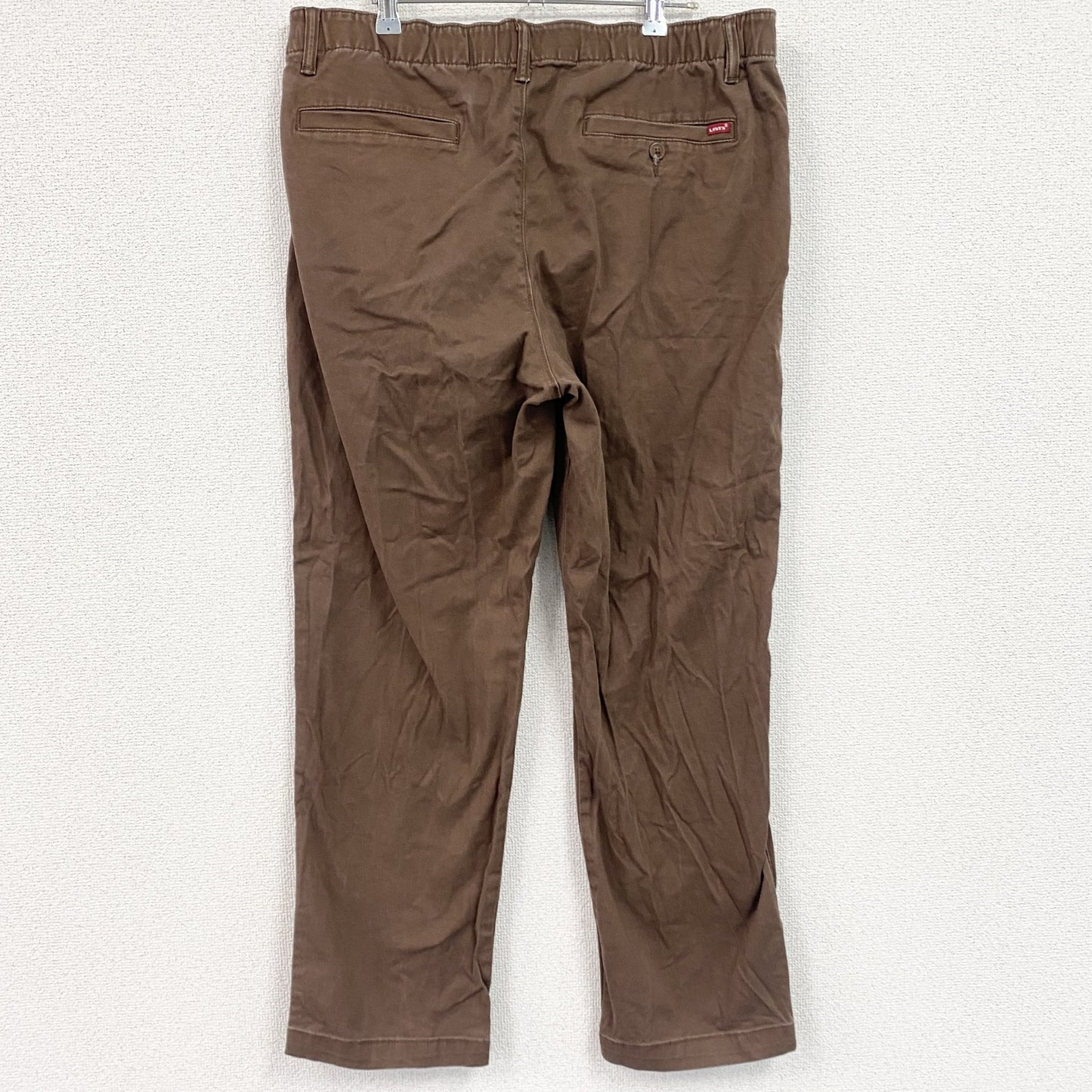 Levi’s　リーバイス　ワークパンツ　チノパン　ジップフライ　茶色　ブラウン　Lサイズ