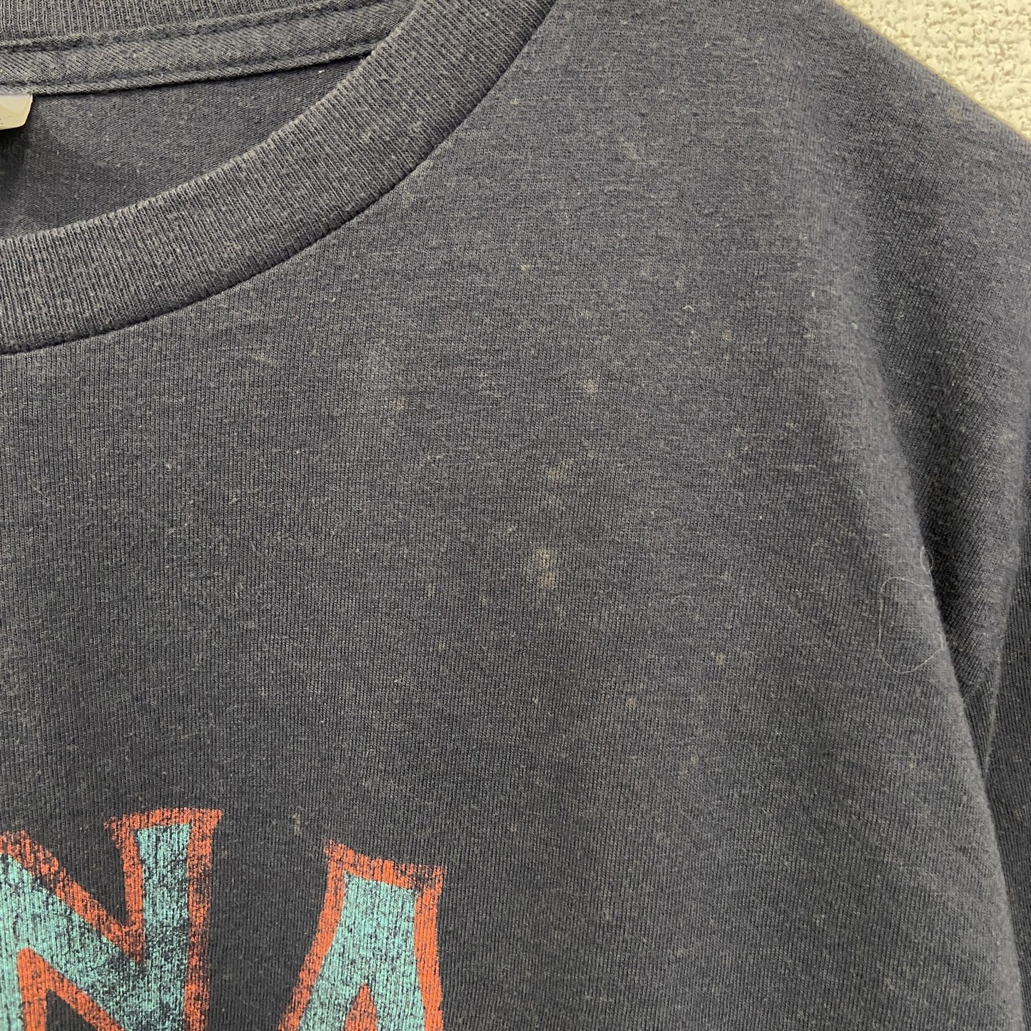 古着 used　CANVAS キャンバス　半袖プリントデザインTシャツ　コナビール　ハワイ限定　サーフィン　クルーネック　Lサイズ