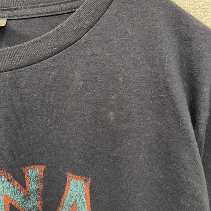 古着 used　CANVAS キャンバス　半袖プリントデザインTシャツ　コナビール　ハワイ限定　サーフィン　クルーネック　Lサイズ