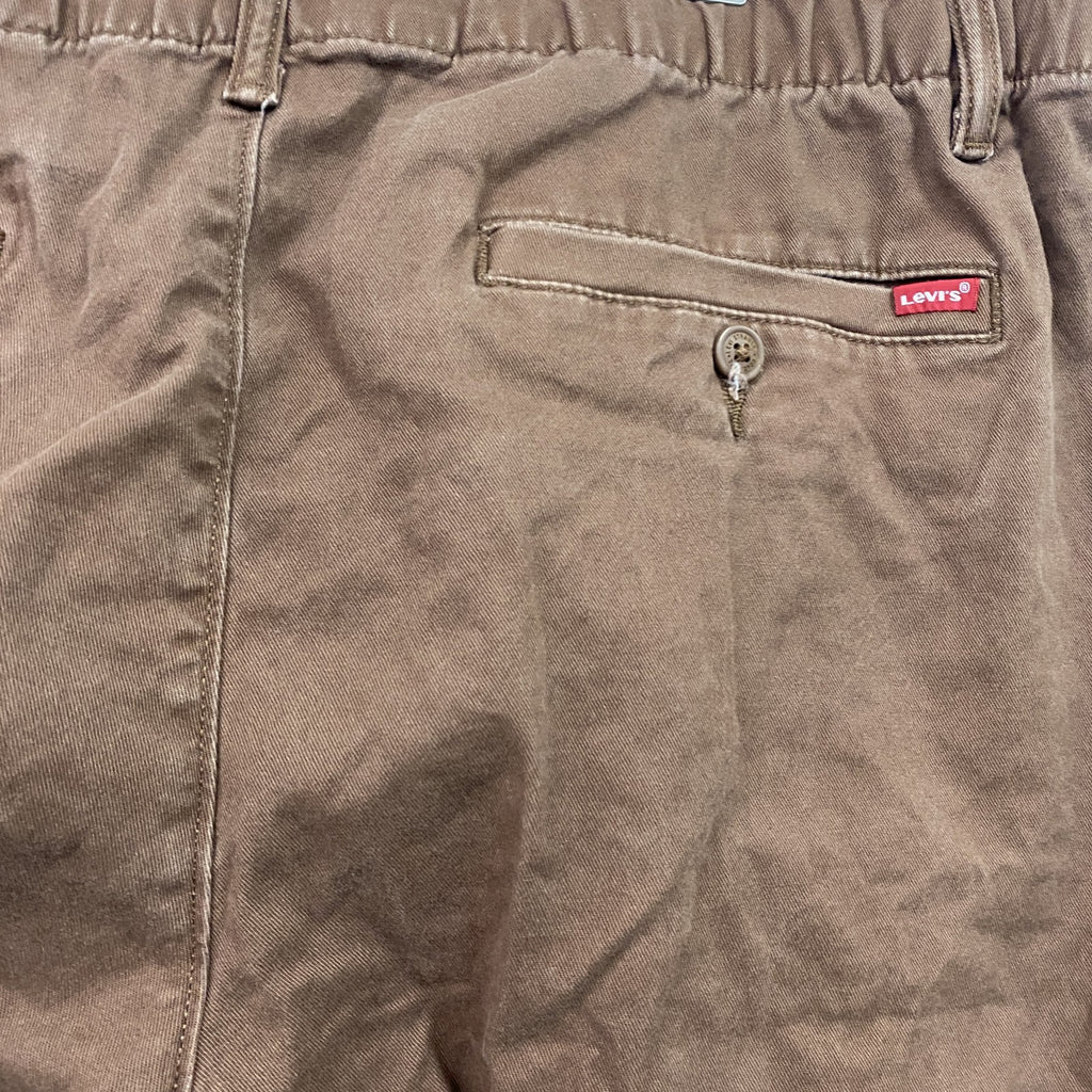 Levi’s　リーバイス　ワークパンツ　チノパン　ジップフライ　茶色　ブラウン　Lサイズ