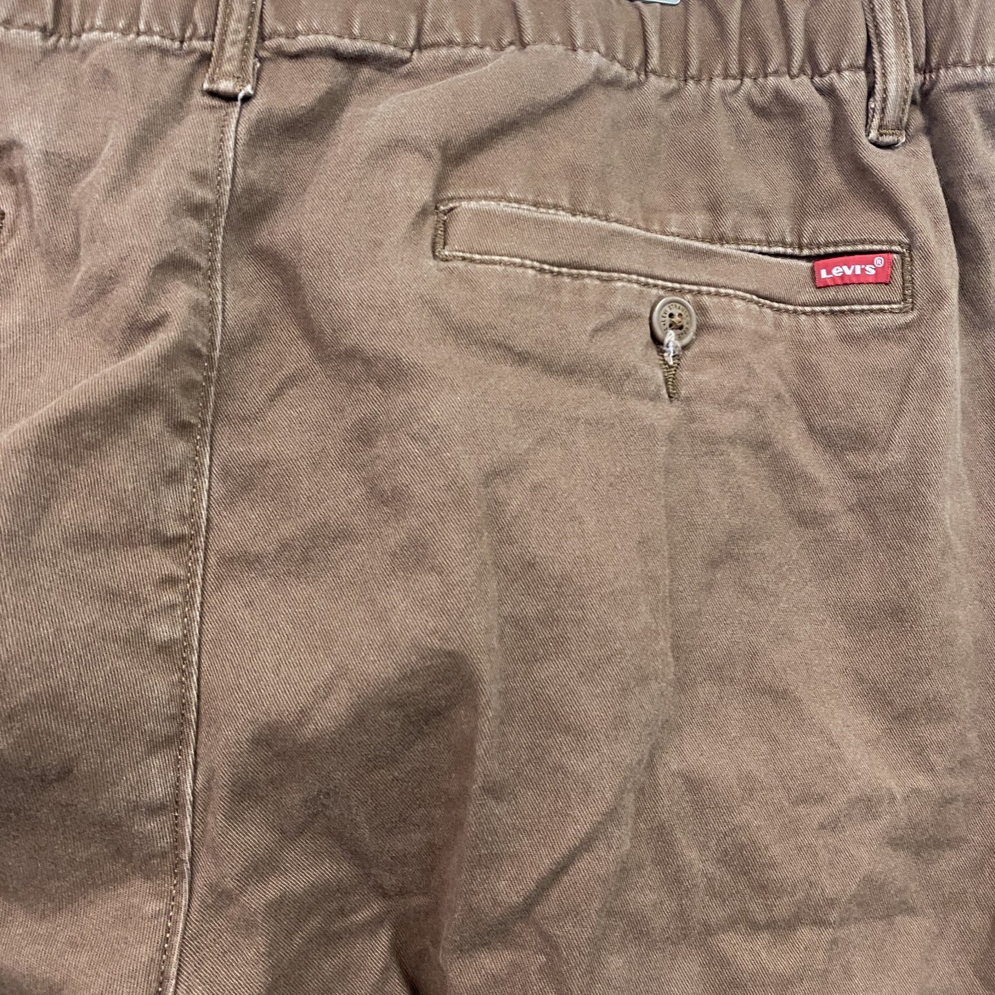 Levi’s　リーバイス　ワークパンツ　チノパン　ジップフライ　茶色　ブラウン　Lサイズ