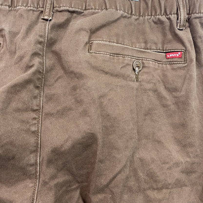 Levi’s　リーバイス　ワークパンツ　チノパン　ジップフライ　茶色　ブラウン　Lサイズ