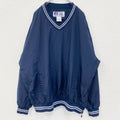 古着　used　RUSSELL ATHLETIC　ラッセルアスレティック　プルオーバー　ナイロン　ネイビー　紺　XXLサイズ