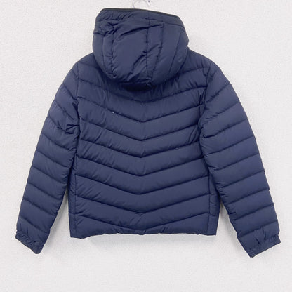 GAP　ギャップ　フルジップダウンジャケット　ダウン80%　紺　ネイビー　Mサイズ