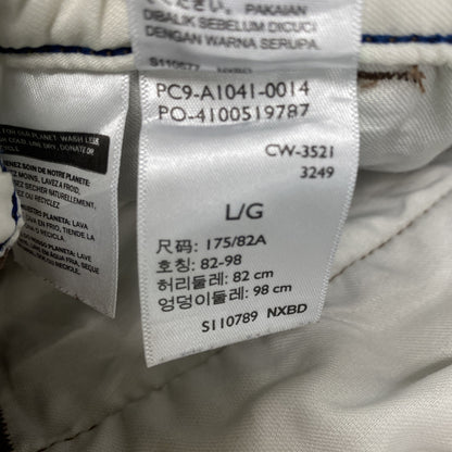 Levi’s　リーバイス　ワークパンツ　チノパン　ジップフライ　茶色　ブラウン　Lサイズ