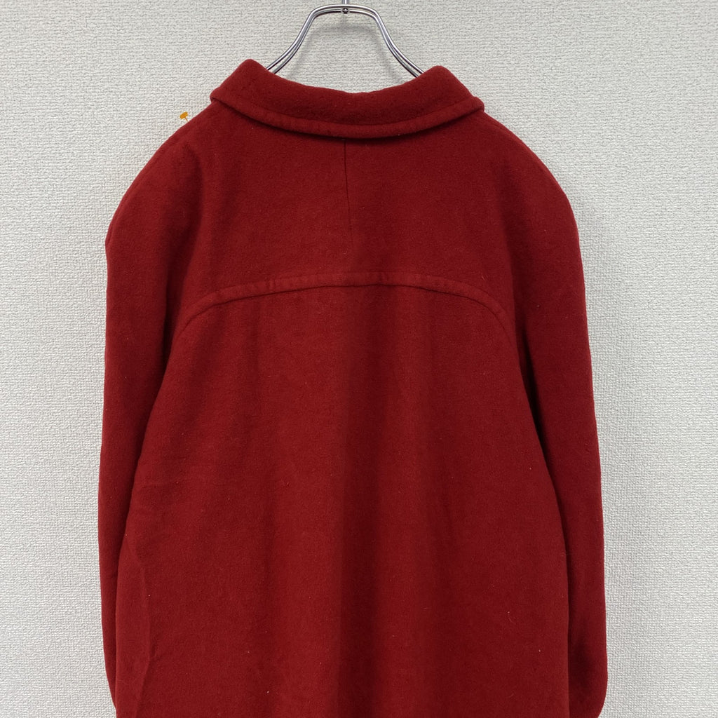 ～70s　PENDLETON　ペンドルトン　ウールステンカラーコート　バルマカーンコート　ヴィンテージ　赤　レッド　