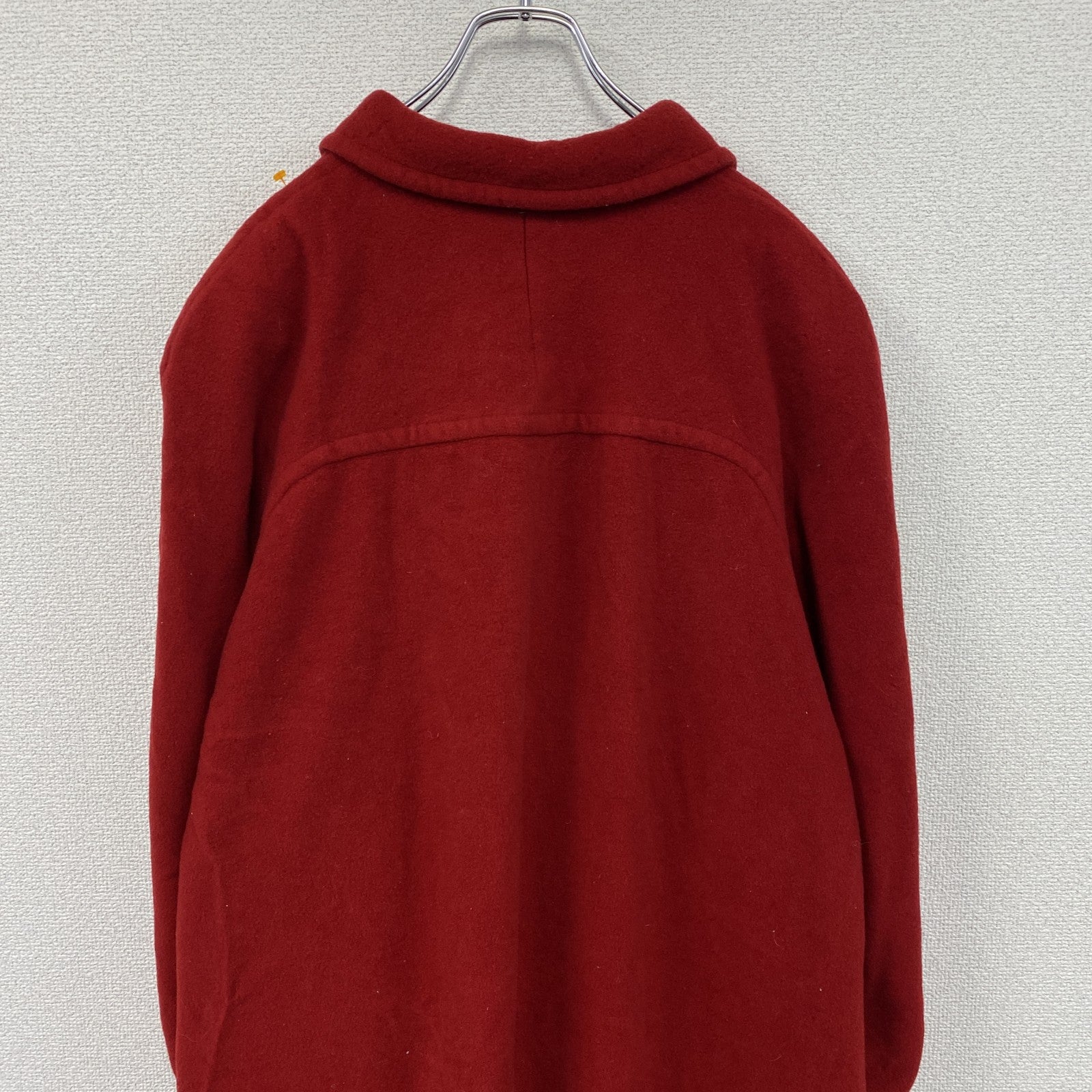 ～70s　PENDLETON　ペンドルトン　ウールステンカラーコート　バルマカーンコート　ヴィンテージ　赤　レッド　