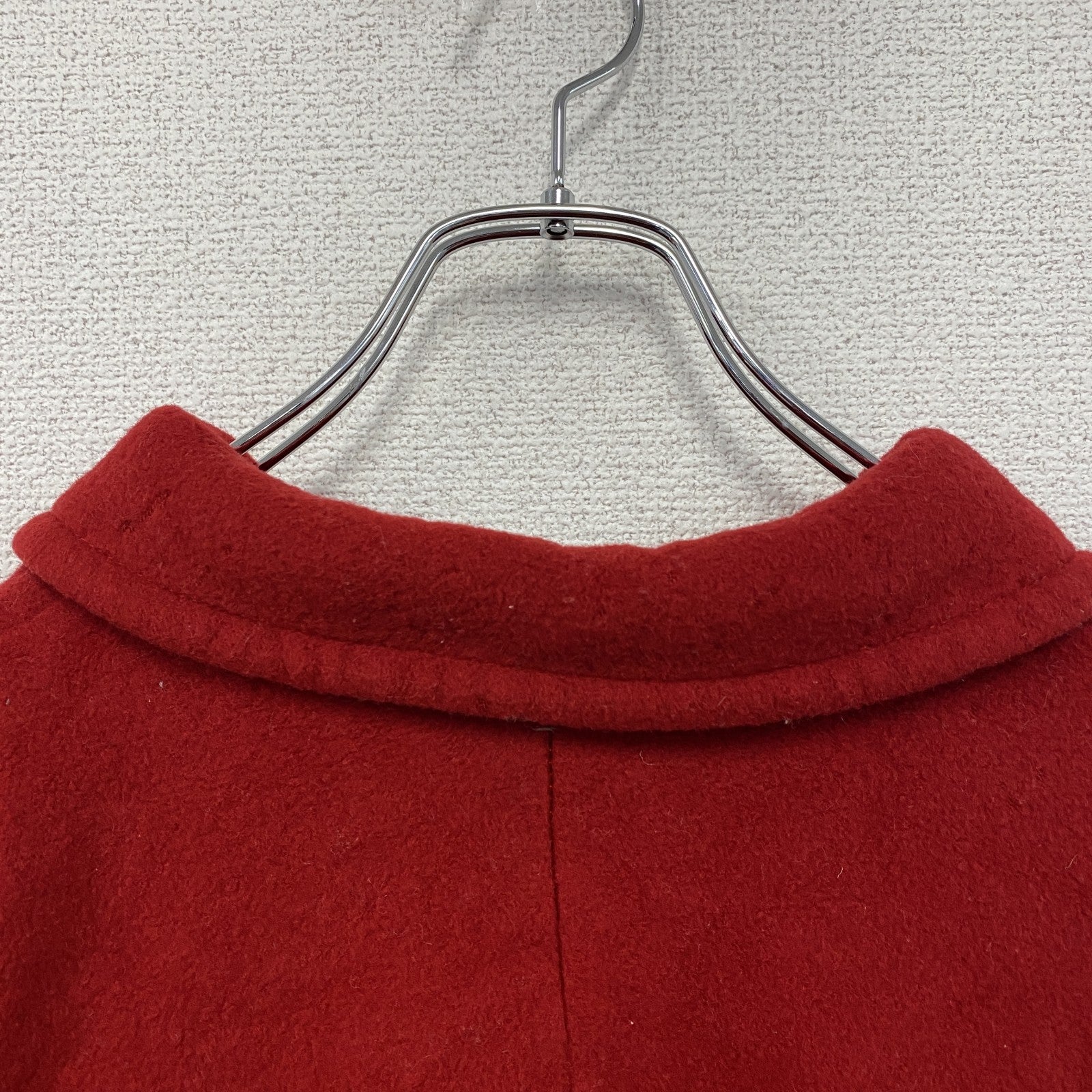 ～70s　PENDLETON　ペンドルトン　ウールステンカラーコート　バルマカーンコート　ヴィンテージ　赤　レッド　