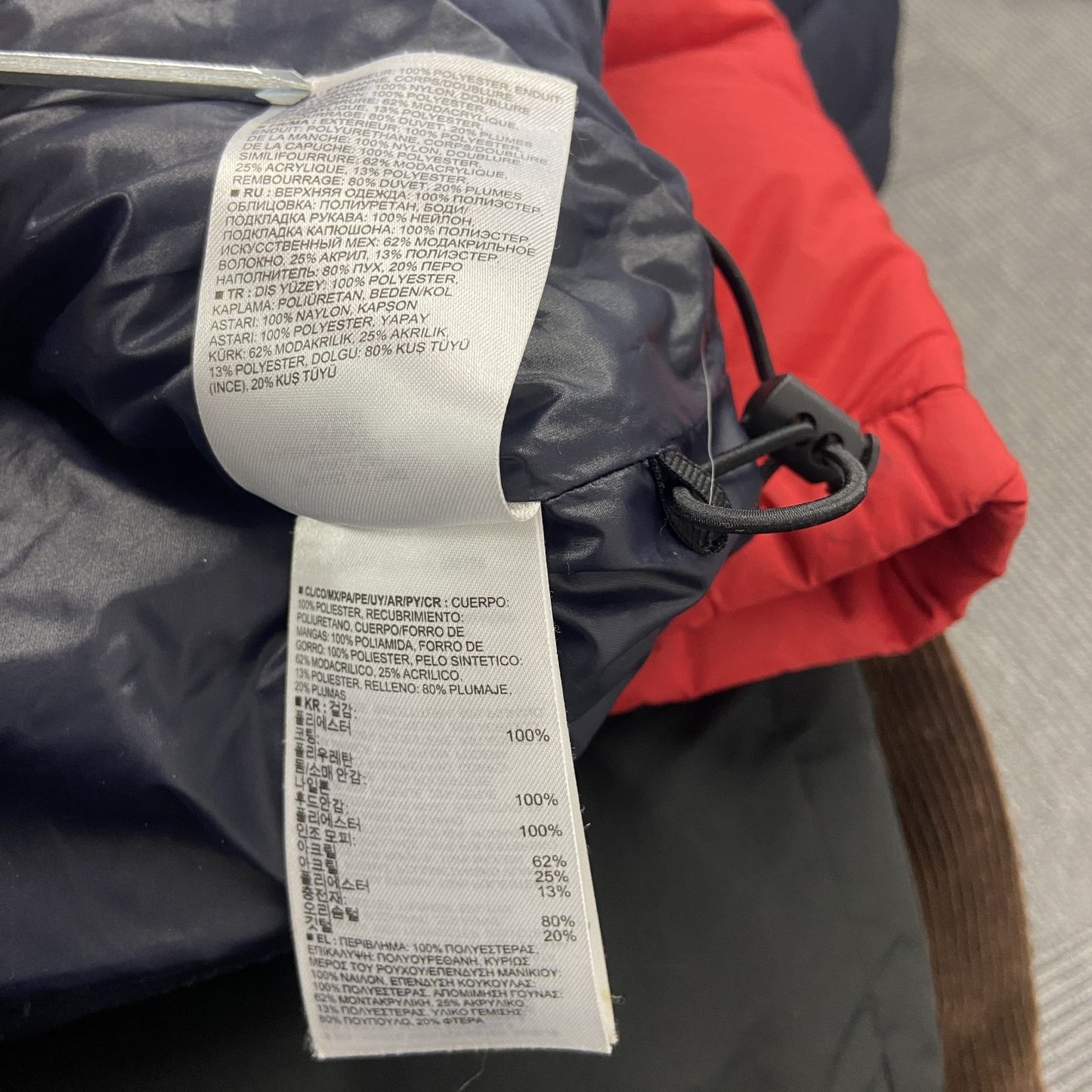 GAP　ギャップ　フルジップダウンジャケット　ダウン80%　紺　ネイビー　Mサイズ
