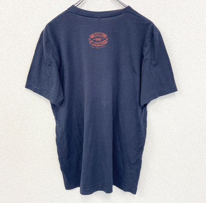 古着 used　CANVAS キャンバス　半袖プリントデザインTシャツ　コナビール　ハワイ限定　サーフィン　クルーネック　Lサイズ