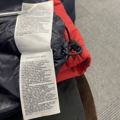 GAP　ギャップ　フルジップダウンジャケット　ダウン80%　紺　ネイビー　Mサイズ