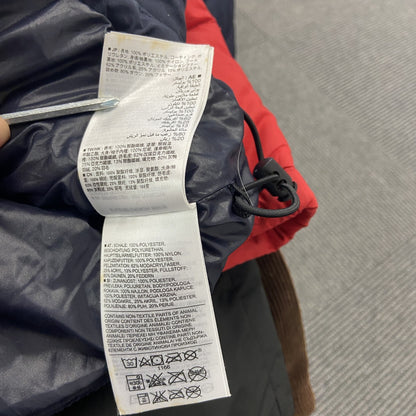 GAP　ギャップ　フルジップダウンジャケット　ダウン80%　紺　ネイビー　Mサイズ