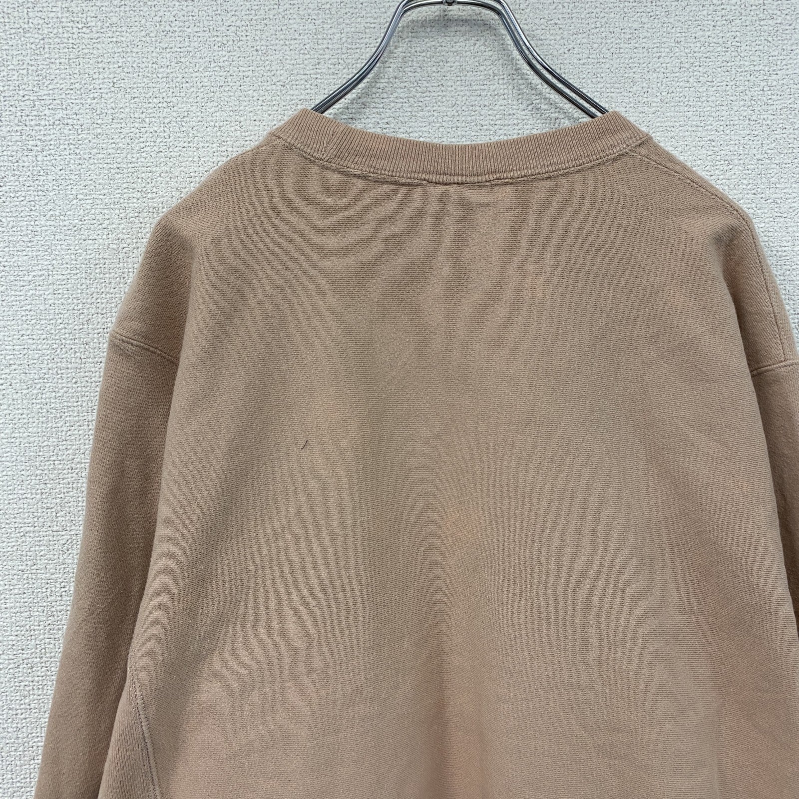 Champion　チャンピオン　リバースウィーブ　スウェット/トレーナー　ヘビーウェイト　刺繡ロゴ　くすみピンク　Mサイズ
