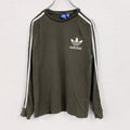 adidas　アディダス　スウェット/トレーナー　カーキ　Mサイズ