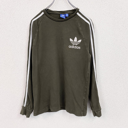adidas　アディダス　スウェット/トレーナー　カーキ　Mサイズ