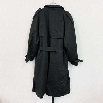 LONDON FOG　ロンドンフォグ　ダブルトレンチコート　黒　ブラック　XXLサイズ