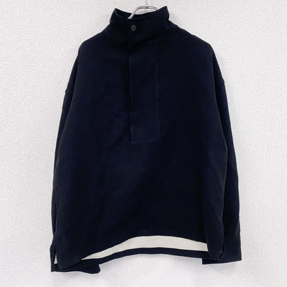 ZARA×STUDIO NICHOLSON　カンガルーポケットシャツジャケット　黒　ブラック　2XLサイズ
