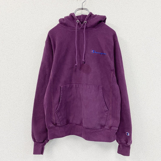 Champion　チャンピオン　リバースウィーブ　スウェットパーカー/フーディー　ヘビーウェイト　現行　紫　パープル　Sサイズ