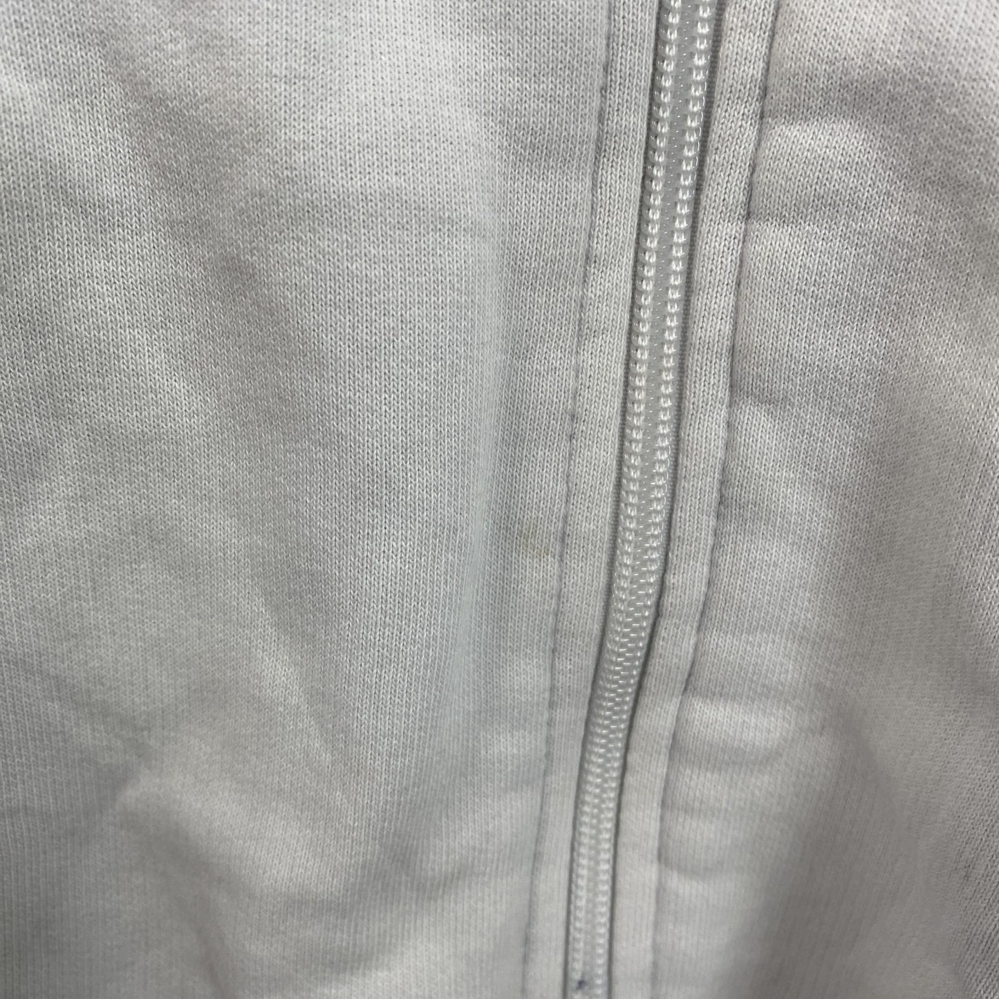 00s　NIKE　ナイキ　フルジップスウェットジャケット　トラックジャケット/ジャージ　白　ホワイト　Lサイズ
