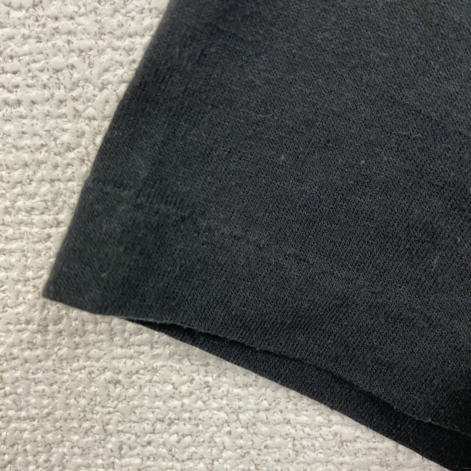 NASA　ナサ　半袖プリントTシャツ　シングルステッチ　黒　ブラック