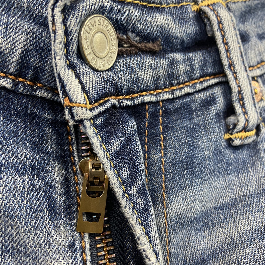 Levi's　リーバイス　511　デニムパンツ/ジーンズ　ハチの巣　フェード　鬼ヒゲ　縦落ち　ジップフライ　インディゴ　32サイズ