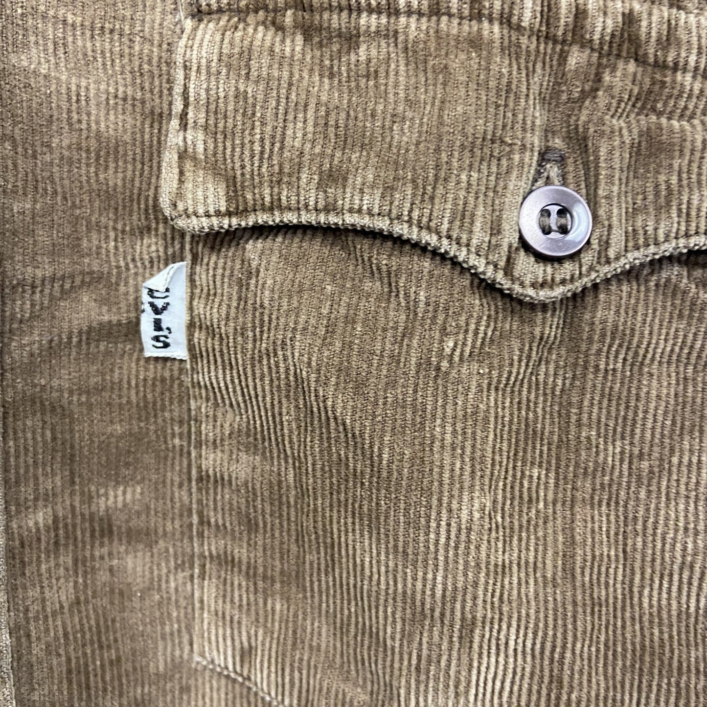 70s～　Levi’ｓ　リーバイス　コーデュロイシャツジャケット　ヴィンテージ　茶色　ブラウン　Mサイズ