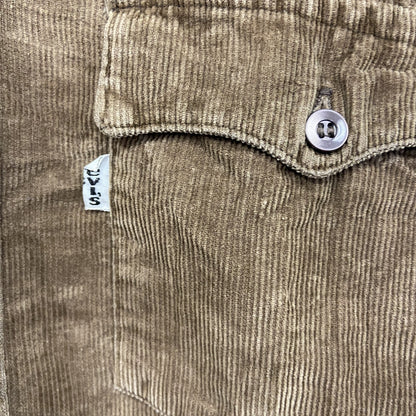 70s～　Levi’ｓ　リーバイス　コーデュロイシャツジャケット　ヴィンテージ　茶色　ブラウン　Mサイズ