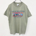 古着 used　PORT&COMPANY　半袖デザインプリントTシャツ　COLORADO　クルーネック　レトロデザイン　Mサイズ