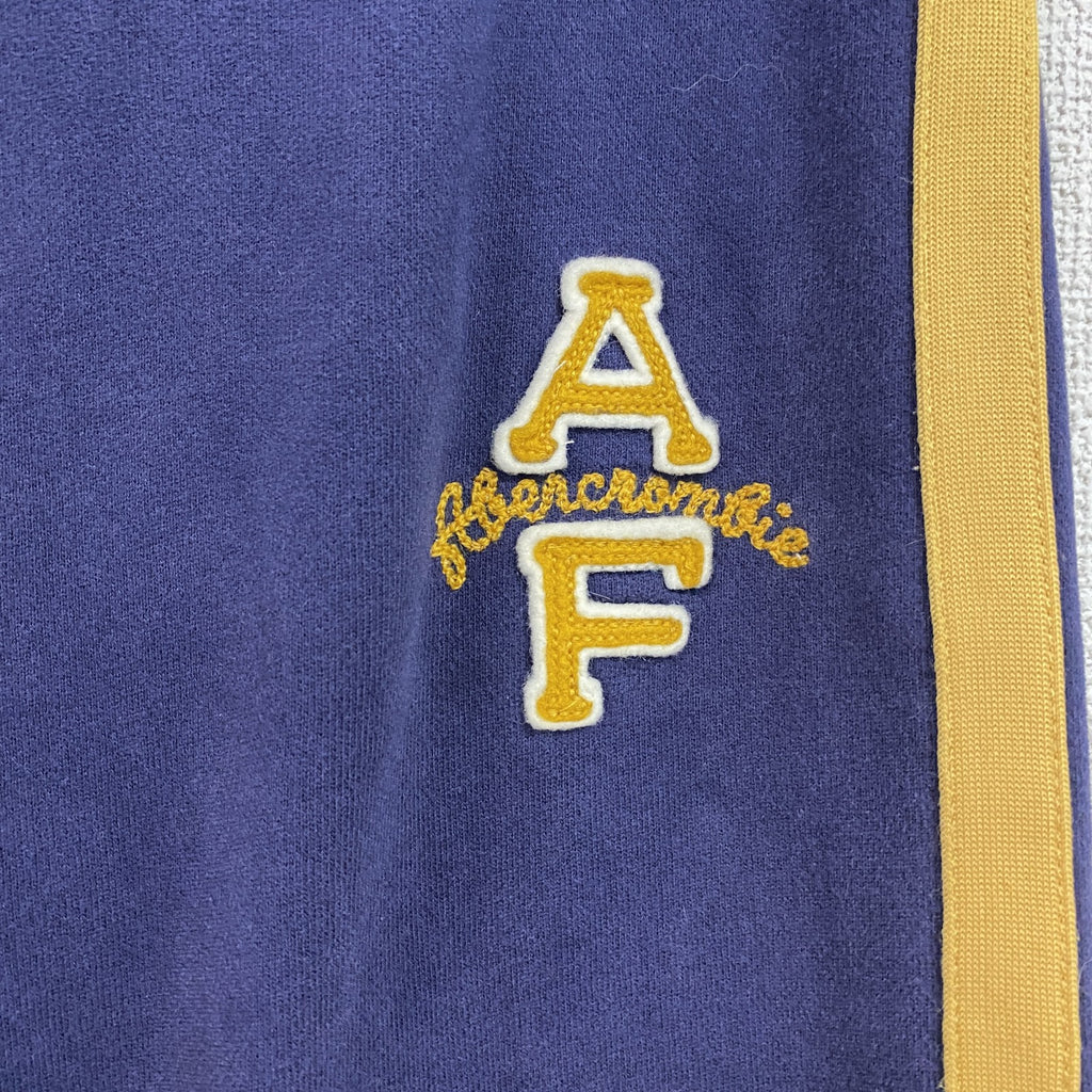 Abercrombie&Fitch　アバクロンビー&フィッッチ　トラックパンツ/ジャージパンツ　紺　ネイビー　Lサイズ