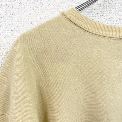 90s　Champion　チャンピオン　リバースウィーブ　スウェット/トレーナー　刺繍タグ　イエロー　2XLサイズ
